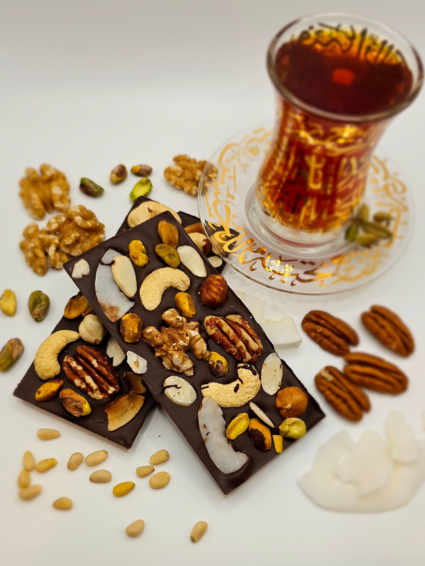 Dark Chocolate Bar with Nuts