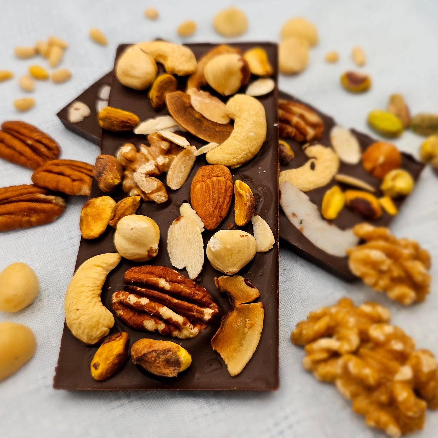 Dark Chocolate Bar with Nuts