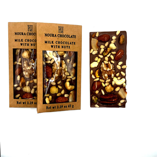 Milk Chocolate Bar with Nuts