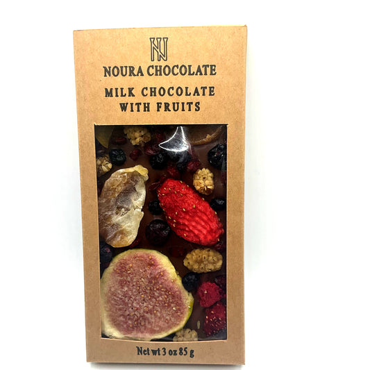 Milk Chocolate Bar with Fruit